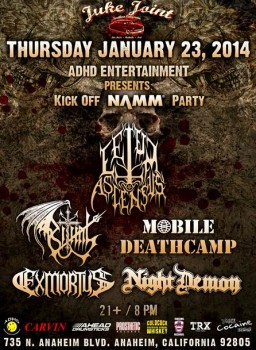 NAMM 2014 Kick Off Party