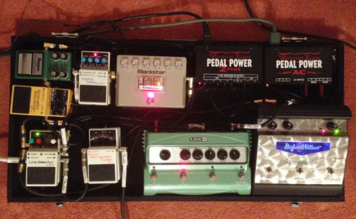 thine-Pedal board