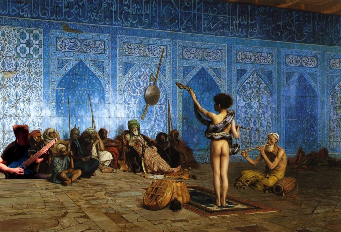 new jean-leon-gerome-snake-charmer-1870 copie