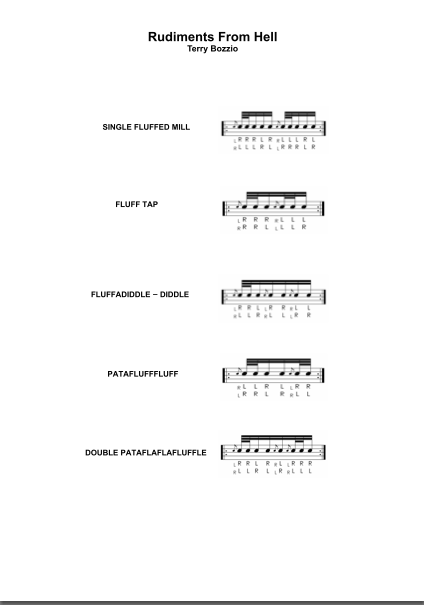 rudiments