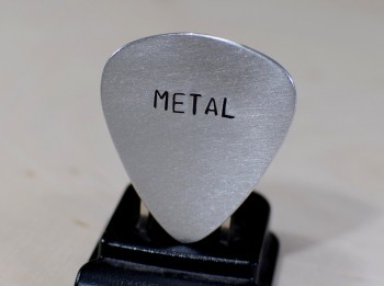 metal guitar pick