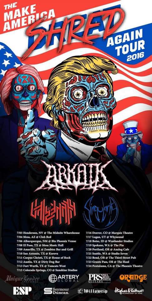 make america shred again tour