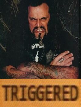 Glen Benton Triggered Meme