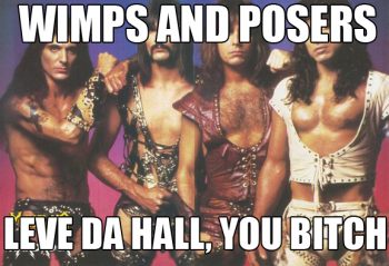 Manowar Leave The Hall Meme