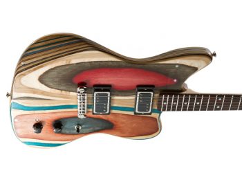 Prisma skateboard guitar