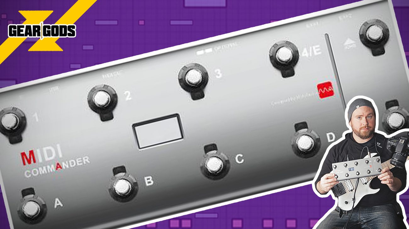 A Simple, Compact MIDI Footswitch – MeloAudio MIDI Commander