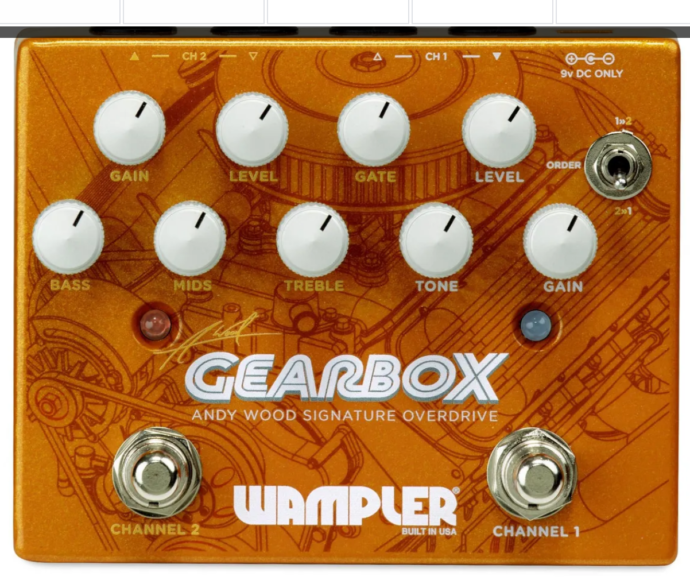 WAMPLER Doubles Up on the Distortion With Their Gearbox Overdrive Pedal Gear Gods