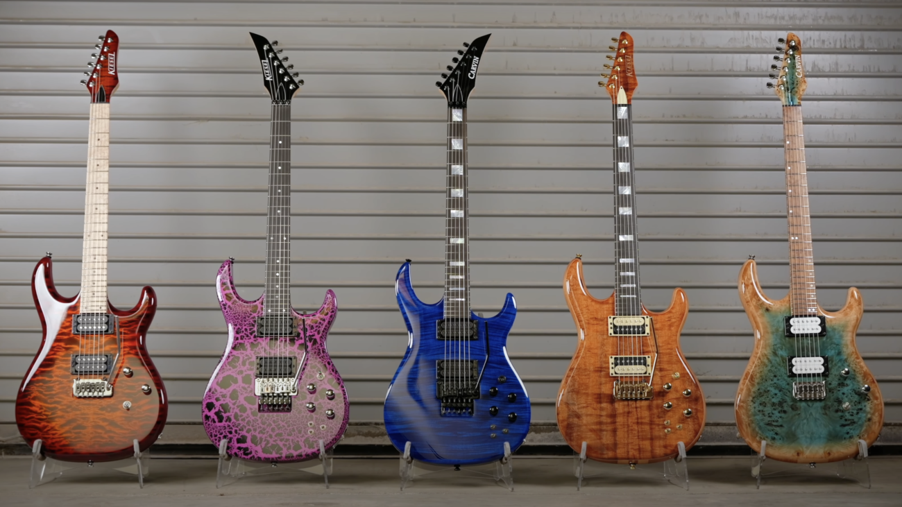 A photo of the Carvin DC127 or the Kiesel DC127.
