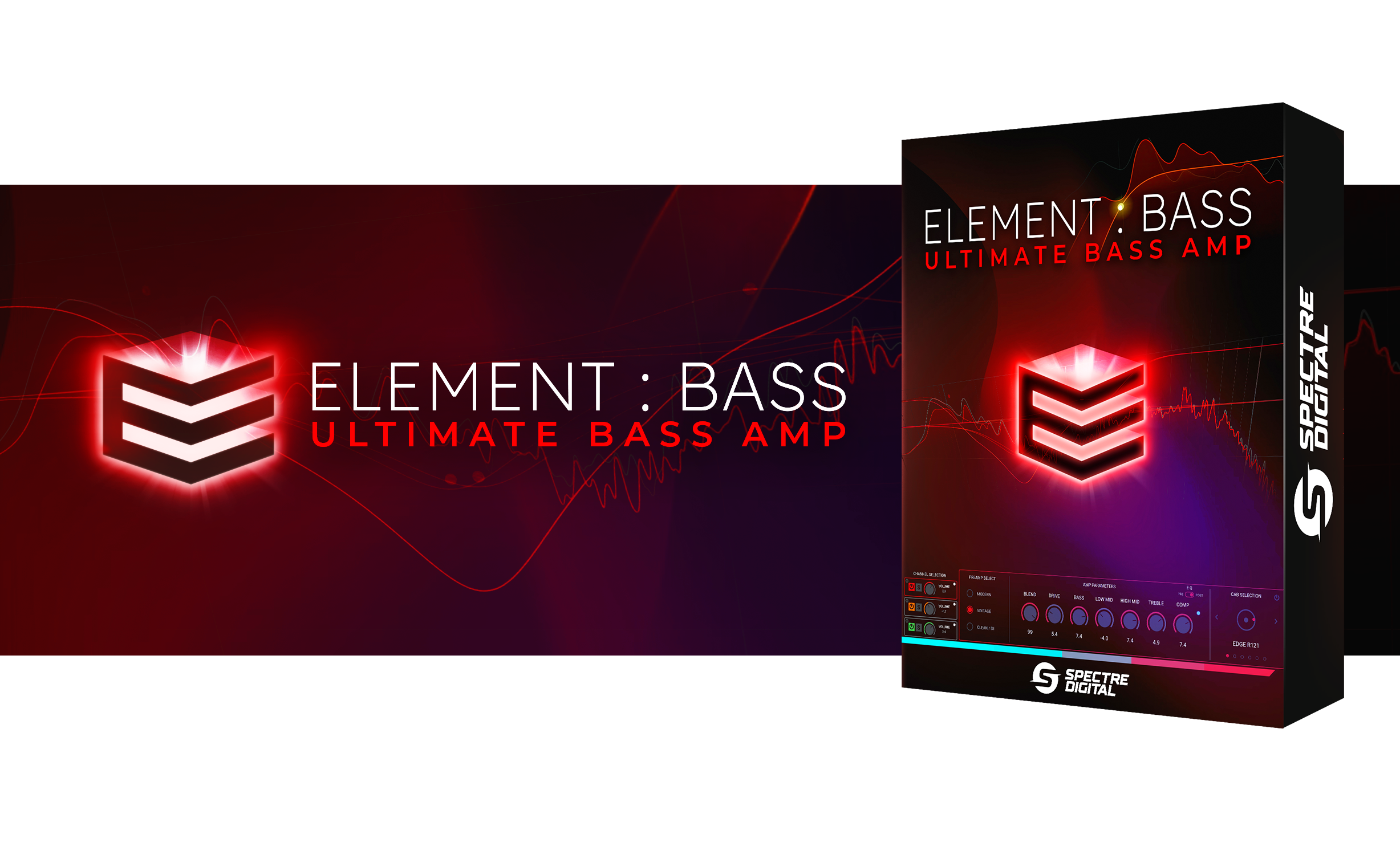 Element Bass Banner and Box Art