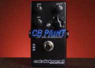 Catalinbread CB Paint digital reverb guitar pedal with tone, mix, and onset controls.