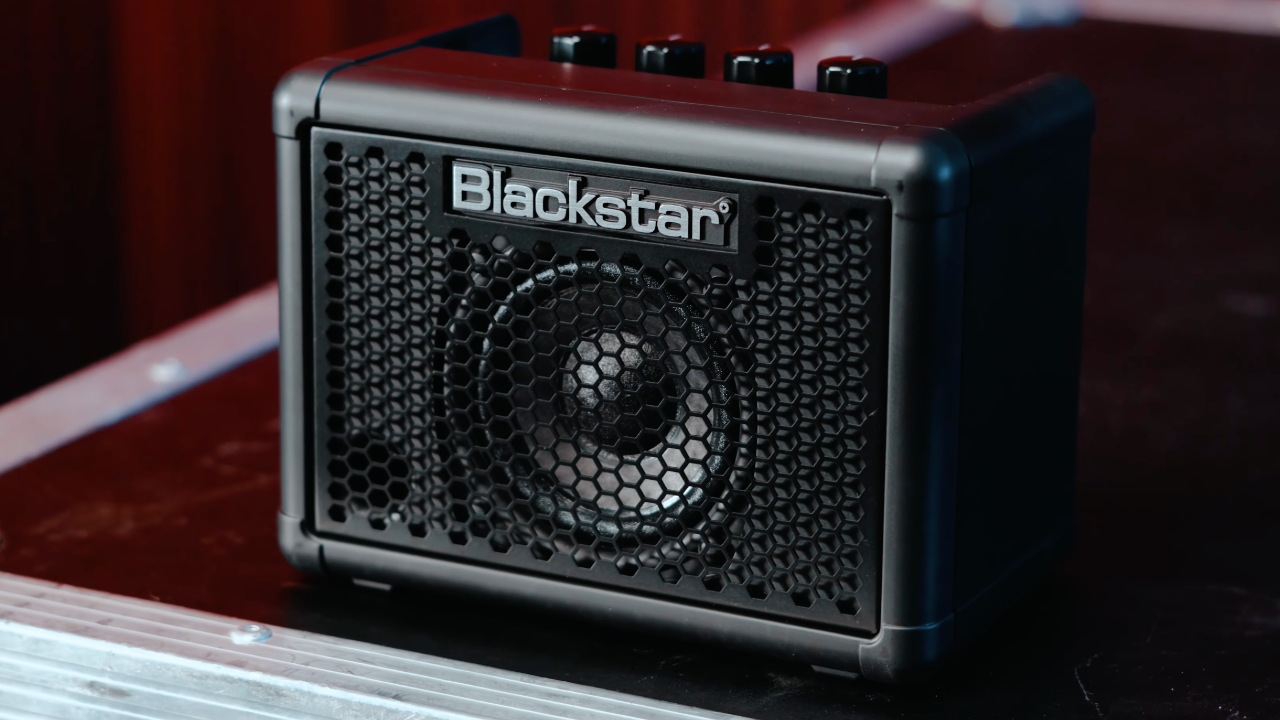 A photo of the NewBlackstar Fly High Gain 3-watt 1 x 3-inch Mini Amplifier
