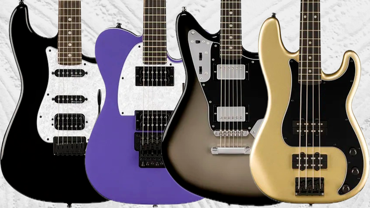 A photo of the Fender Player Fusion series