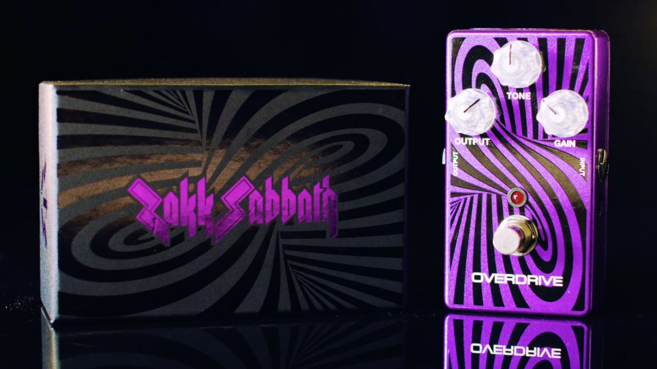 A photo of the MXR Wylde Audio Zakk Sabbath Overdrive