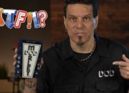 A photo of the demo video for the DOD and Morley Wah-ocTo-Fuzz pedal