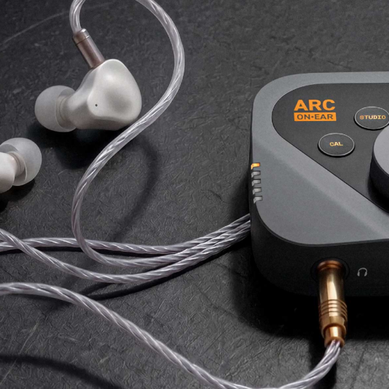 A photo of the IK Multimedia ARC ON EAR 1.5