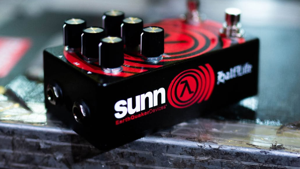 A photo of the Sunn O))) EarthquakerDevices Half Life pedal