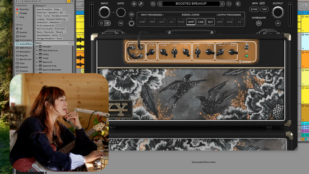 A photo of the Mixwave Yvette Young plugin