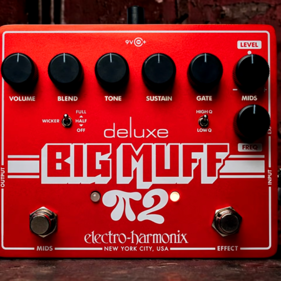 A photo of the Electro-Harmonix Deluxe Big Muff Pi 2