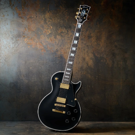 A photo of the Gibson Les Paul Custom Long Scale