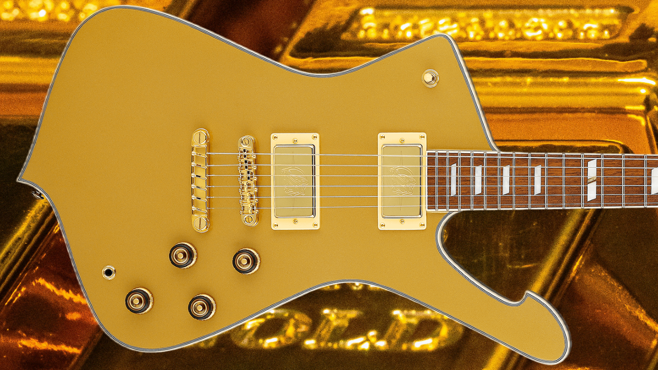 A photo of the Ibanez Iceman IC420