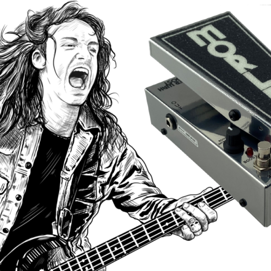 A photo of the Morley Cliff Burton Power Wah Boost