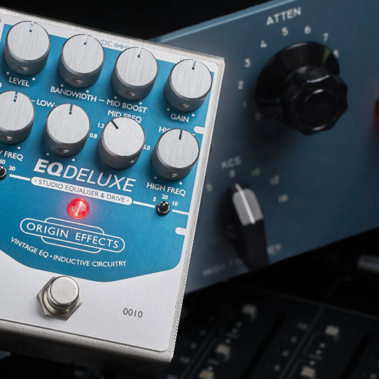 A photo of the Origin Effects EQDELUXE