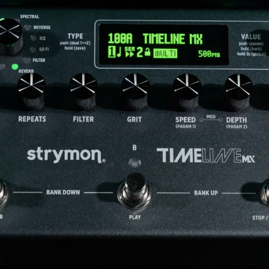 A photo of the Strymon TimeLine MX