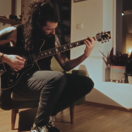 A photo of The Ocean guitarist Marco Gennaro