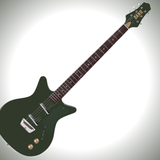 A photo of the Danelectro Dan O Cool Baritone Electric Guitar