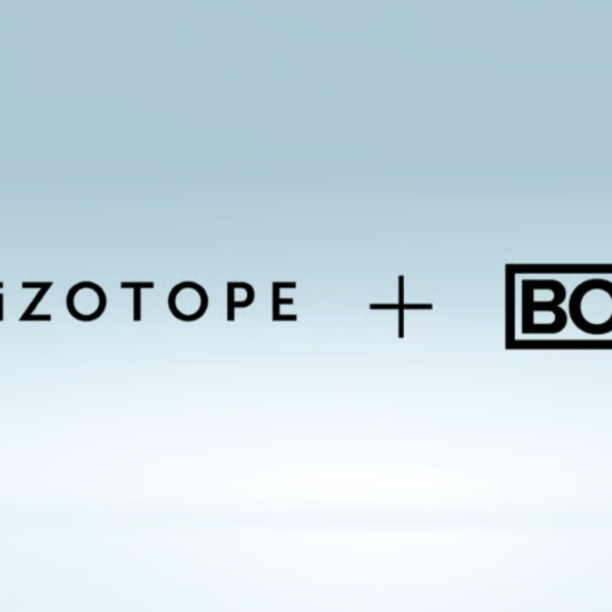 A photo illustrating that iZotope was bought by Boris FX