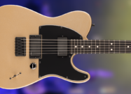 A photo of the Limited Edition Jim Root Telecaster in a Shoreline Gold finish
