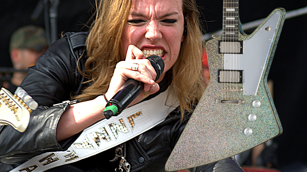 A photo of the Epiphone Lzzy Hale Explorer Custom