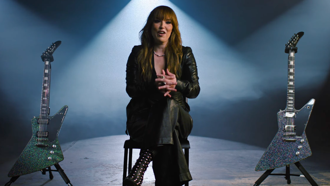 A photo of the Epiphone Lzzy Hale Explorer Custom