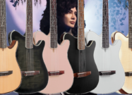 A photo of the new Tim Henson signature models in new colorways