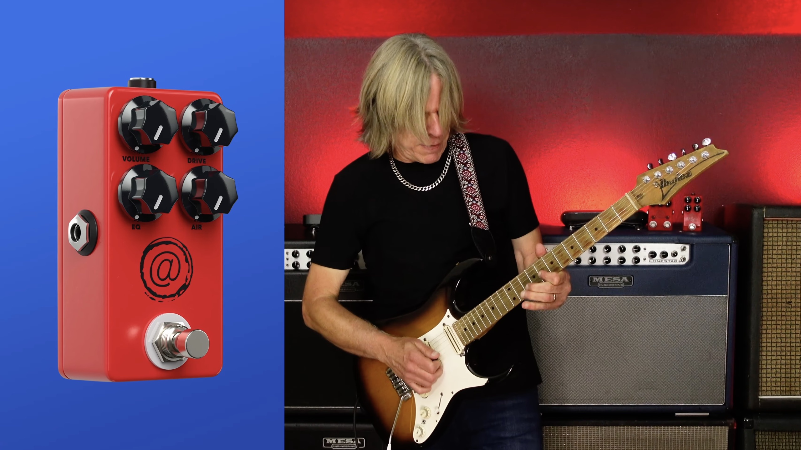 A photo of the JHS AT Andy Timmons Mini Overdrive Pedal