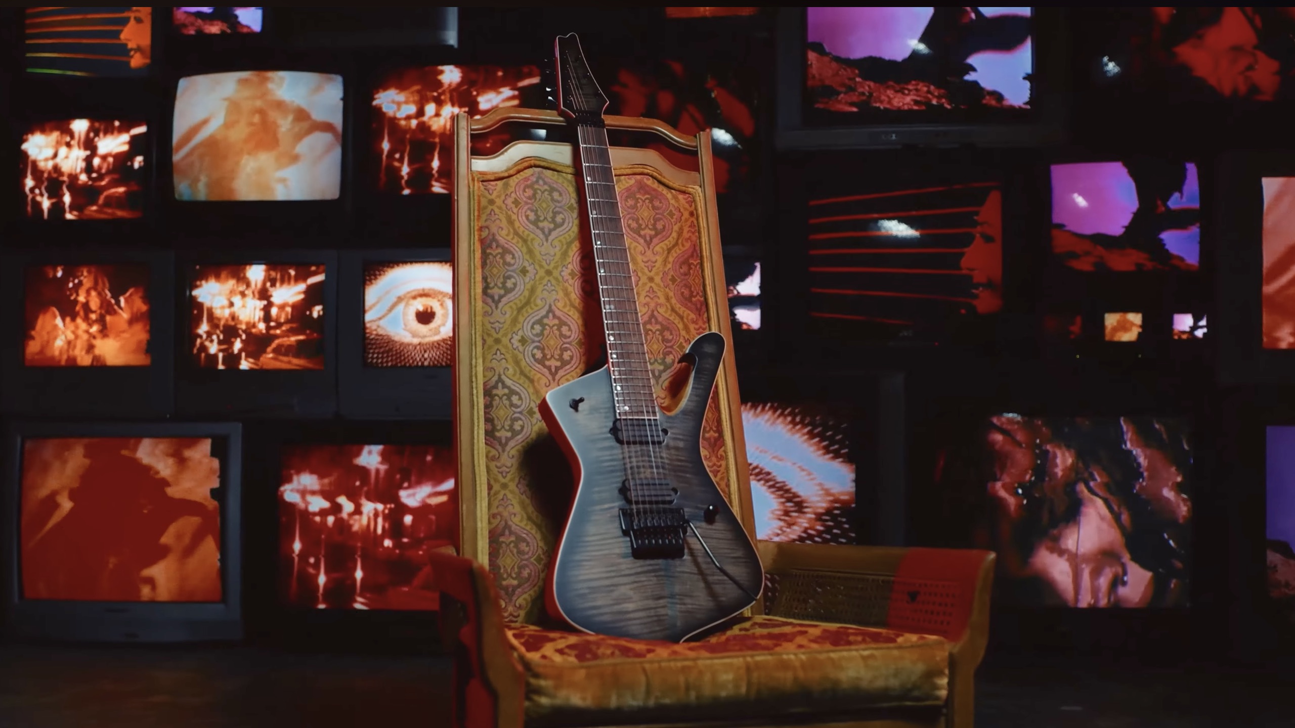 A photo of the Ibanez Wes Hauch Signature Guitar ICWH727