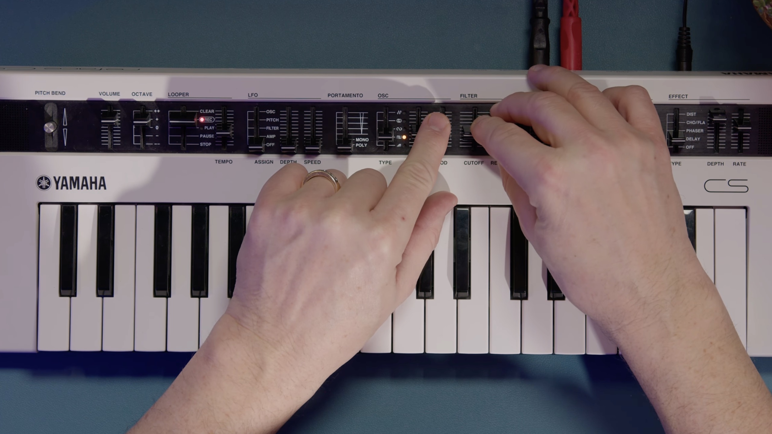 A photo of the Yamaha Reface CS